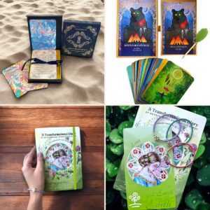 SherCards Originals Set: Key to Your Heart + Hints for Your Soul + Four Green Leaves